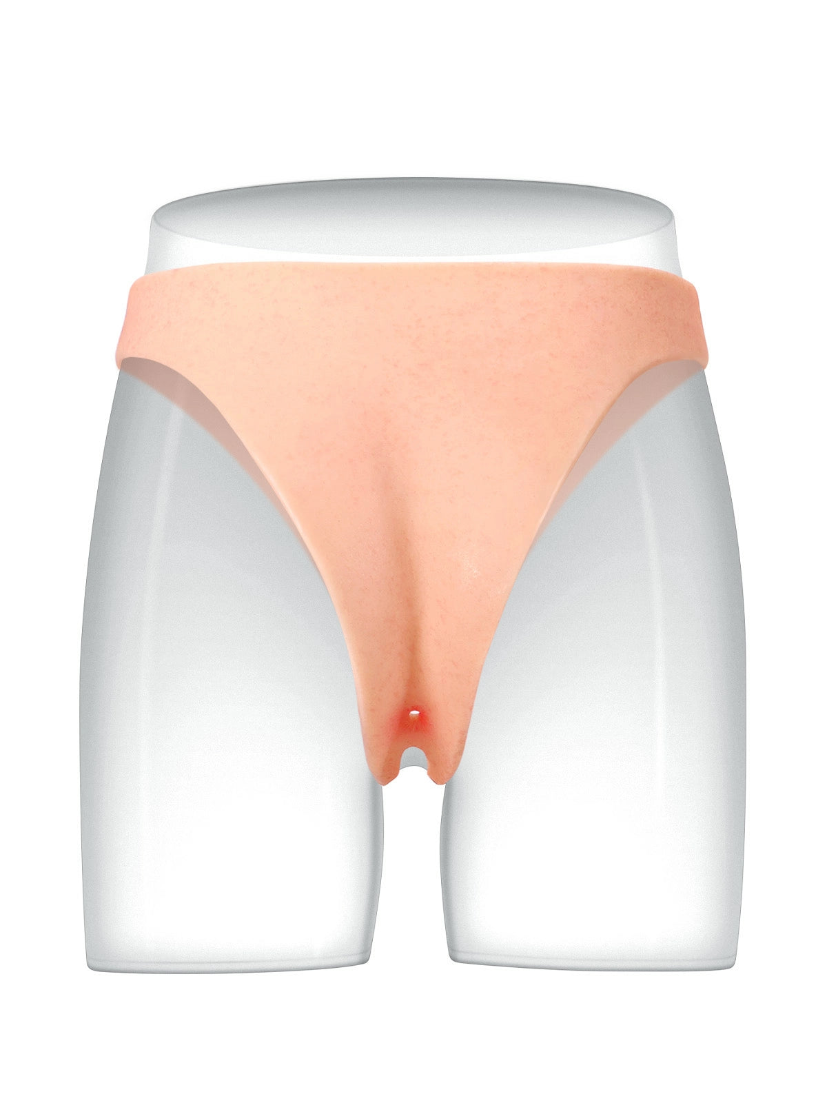Daenerys | 7.9" x 2.2" Firm Hollow Strap-On with Raised Underside & Adjustable Strap
