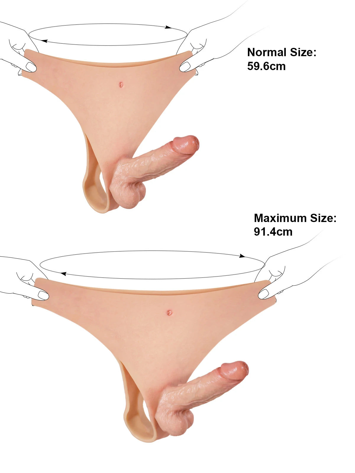 Owen | 6" x 1.7" Beginner-Friendly Strap-On Realistic Dildo with Adjustable Waist & Solid Core