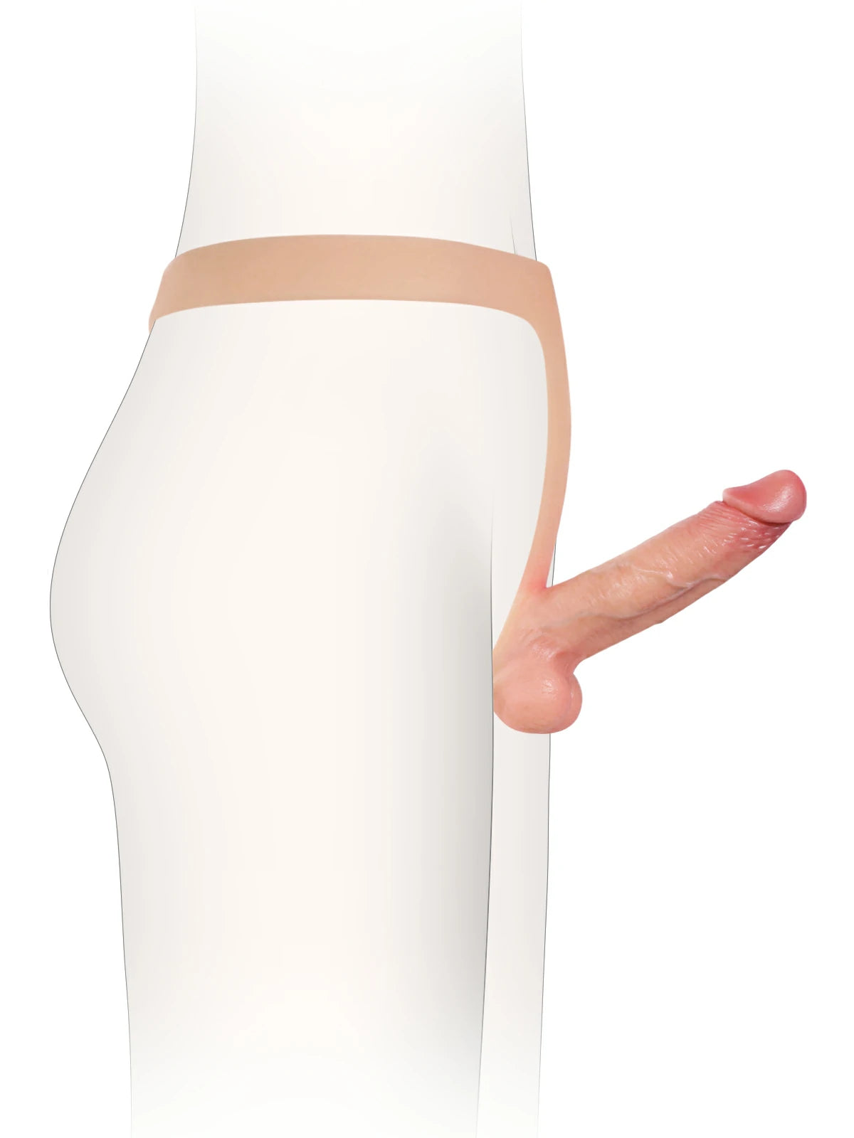 Nathan | 6" x 1.6" Plus-Size Friendly Strap-On Realistic Dildo with Wide Stretch & Solid Core