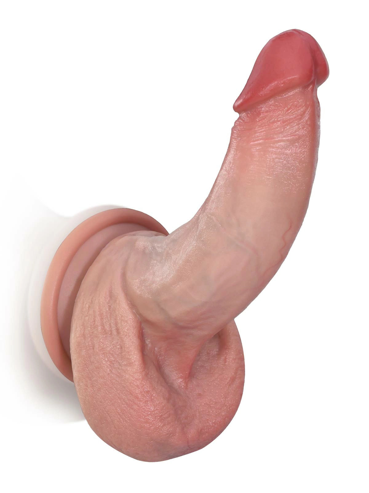 Elliot | 7.7" x 1.6" Realistic Silicone Dildo with Slim Tapered Head