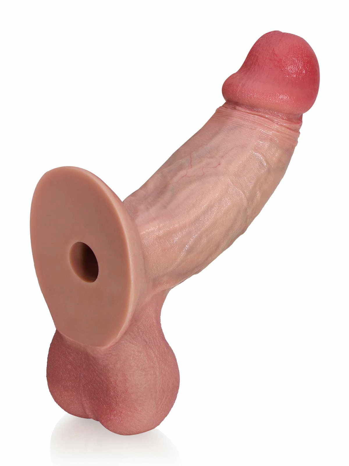 Greg | 8" x 2.3" Realistic Silicone Dildo with Deep Coronal Groove, Vac-U-Lock Compatible