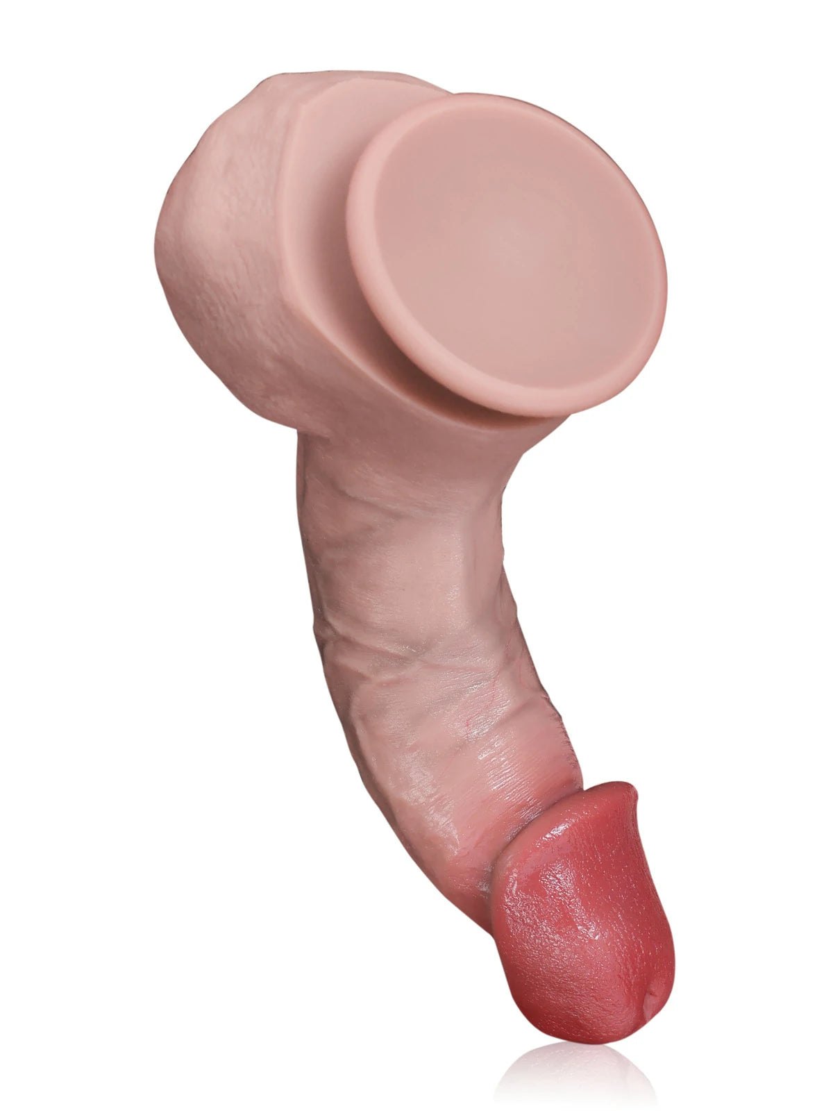Jack | 9" x 2" Realistic Silicone Dildo with Broad Mushroom Head & Full Balls