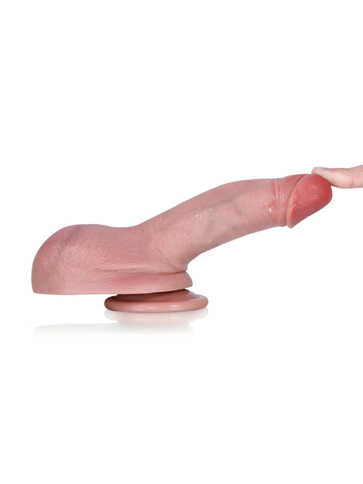 Julian 6.3" x 1.4" Compact Beginner-Friendly Realistic Silicone Dildo with Full Balls