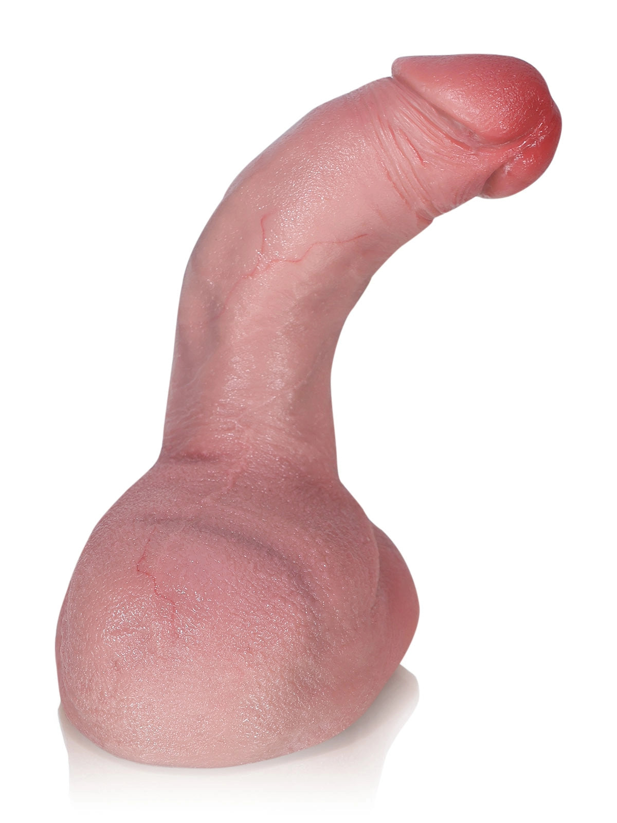 Julian 6.3" x 1.4" Compact Beginner-Friendly Realistic Silicone Dildo with Full Balls