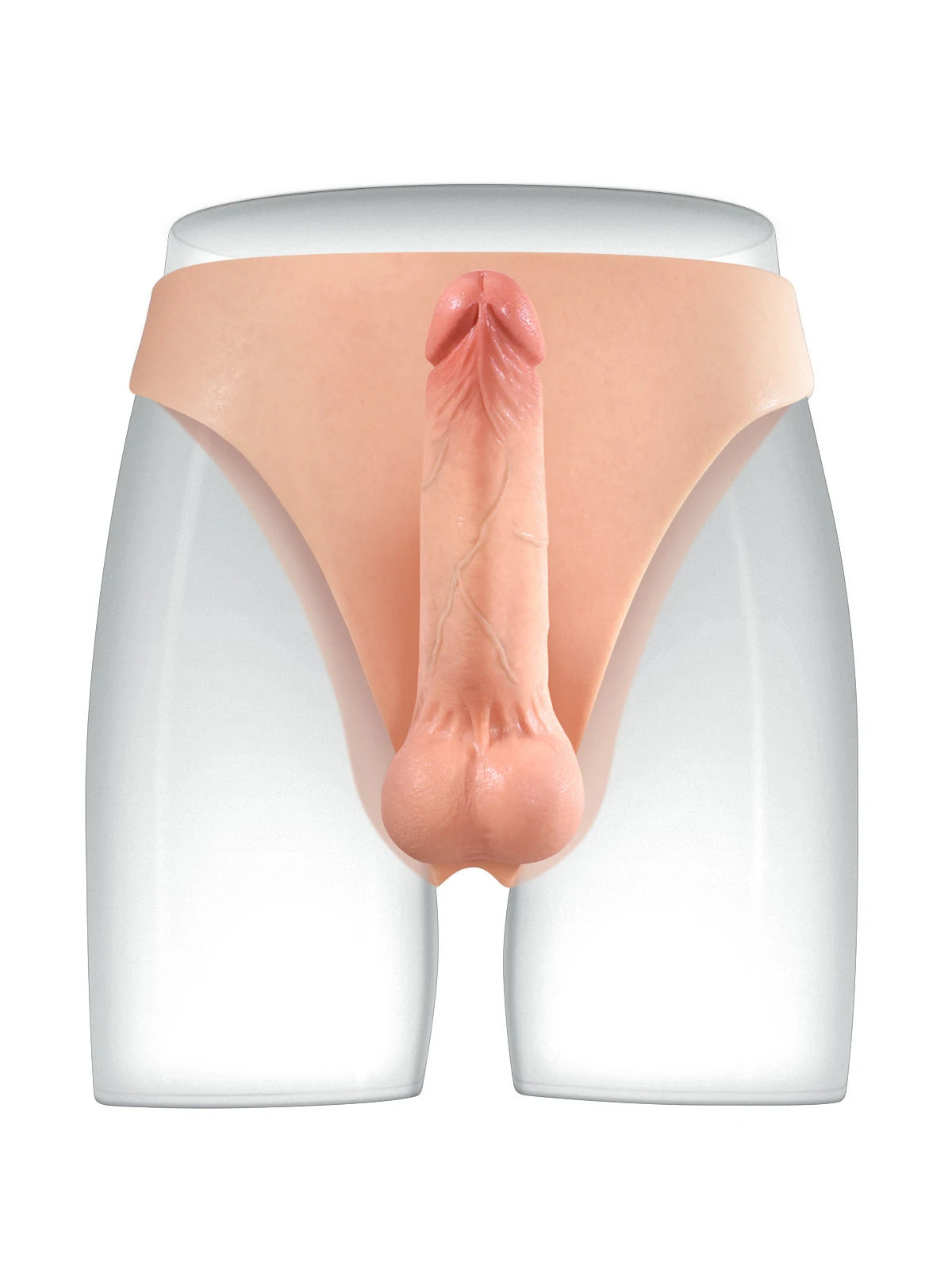 Oscar | 6.8" x 1.7" Wearable Strap-On Realistic Dildo with Adjustable Waist & Moving Balls