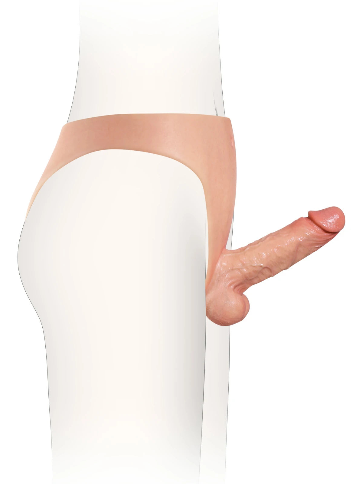 Owen | 6" x 1.7" Beginner-Friendly Strap-On Realistic Dildo with Adjustable Waist & Solid Core