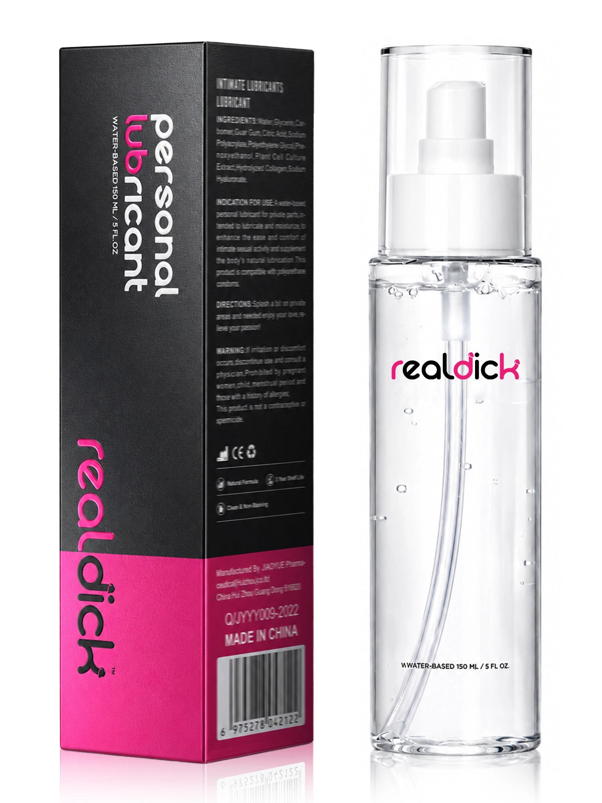 PureGlide | Water-Based Lubricant for Silicone Dildos