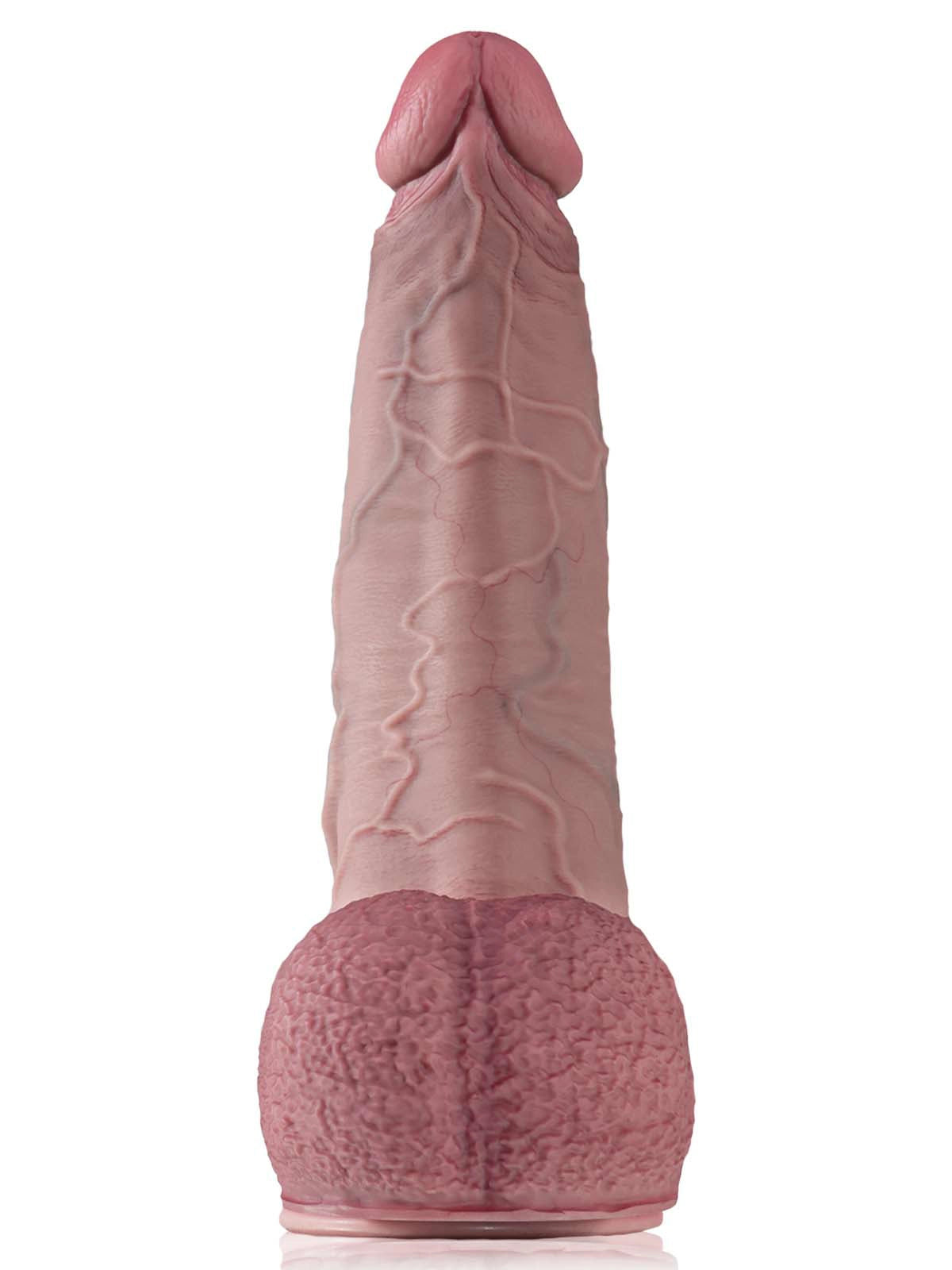 Raptor 16" x 3.7" Our Largest Realistic Silicone Anal Dildo, for Advanced Users Only