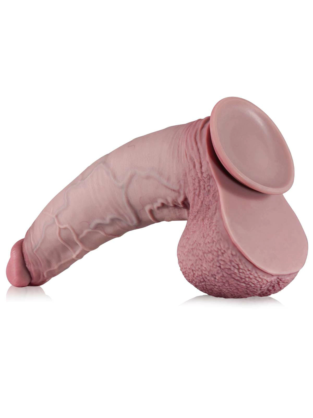 Raptor 16" x 3.7" Our Largest Realistic Silicone Anal Dildo, for Advanced Users Only