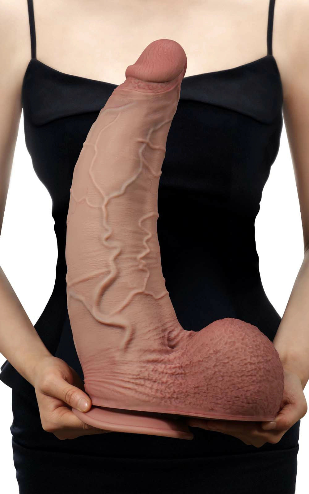 Raptor 16" x 3.7" Our Largest Realistic Silicone Anal Dildo, for Advanced Users Only