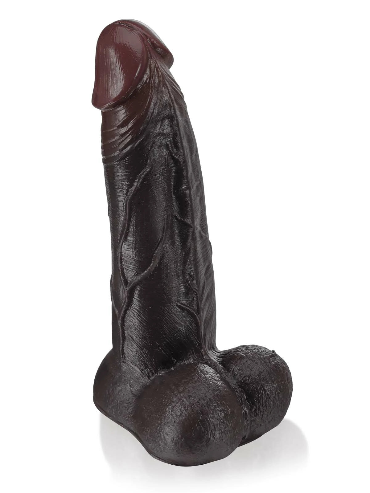 Anja 10.9" x 2.5" Vac-U-Lock XL Realistic Silicone Dildo with Gliding Skin & Moving Balls