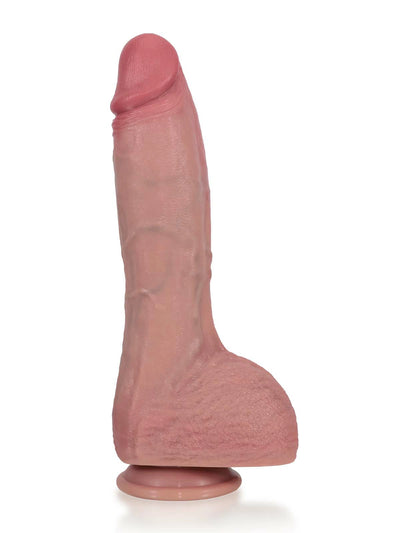 Vincent | 11" x 2.2" Heated Thrusting Vibrating Realistic Silicone Dildo with Remote