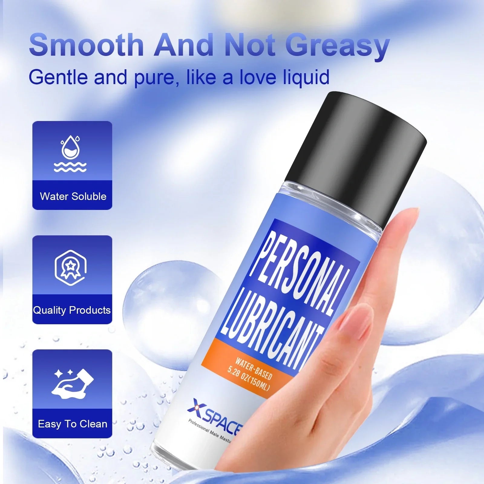 XX2 150 ml Water-Based Lubricant