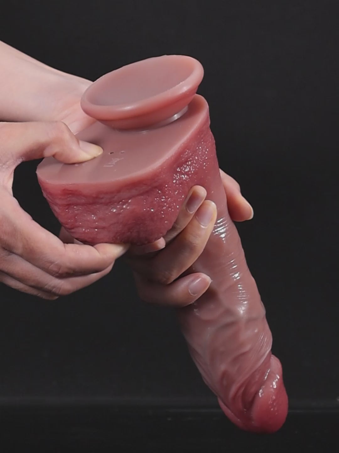 Falko | 8.1" x 1.9" Thrusting Vibrating Realistic Silicone Dildo with Slender Head